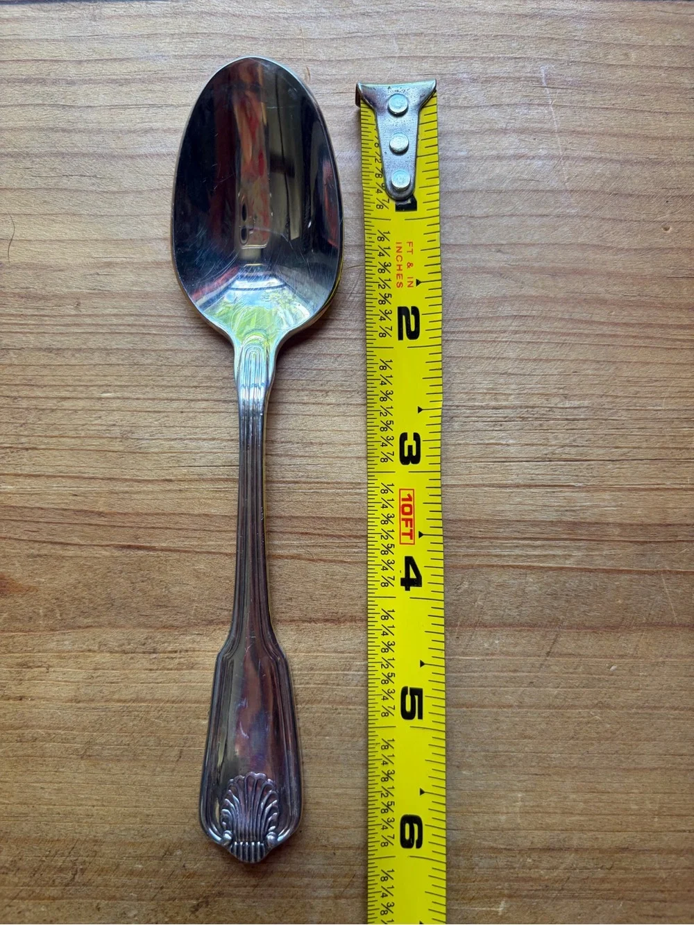 4 Teaspoons Towle Shell Design Silver Plated